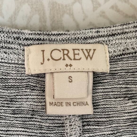 J. Crew Sleeveless Gray T-Shirt Dress/Tunic/Cover-Up, Pocket, Lightweight, S - Picture 6 of 10